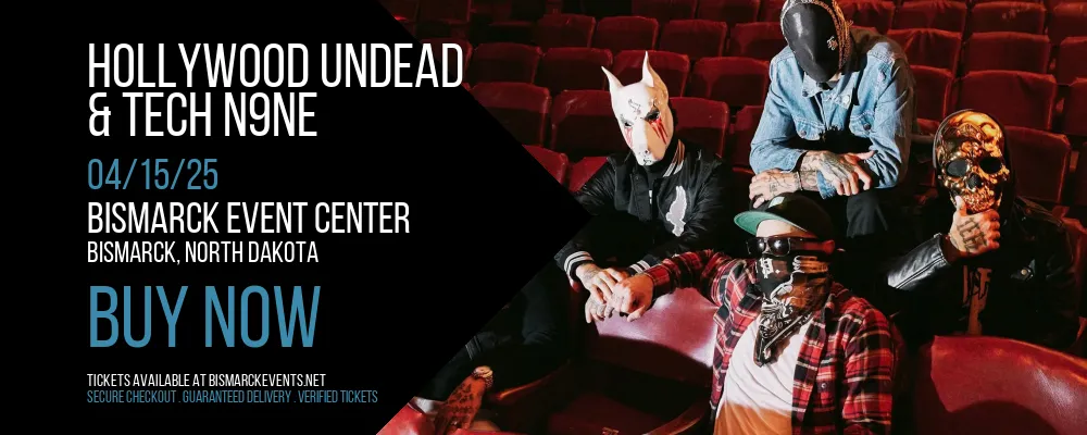 Hollywood Undead & Tech N9Ne at Bismarck Event Center